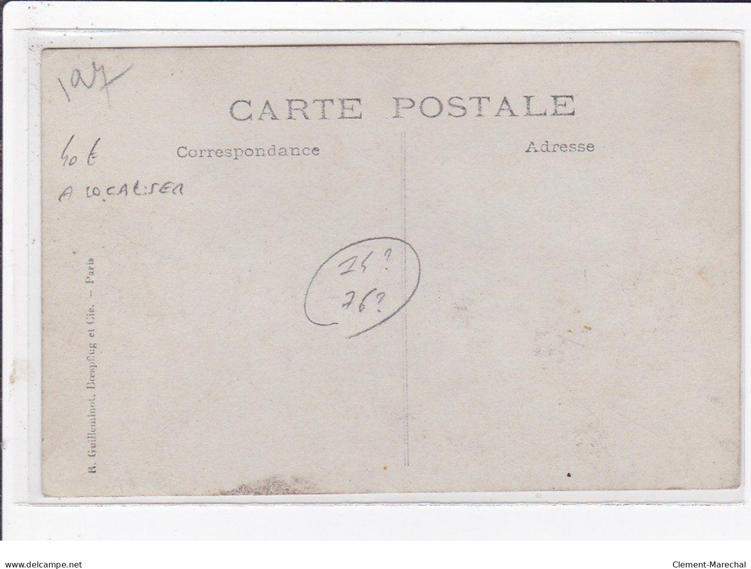 A LOCALISER : Carte Photo D'une Fête Normande  - Très Bon état - Other & Unclassified