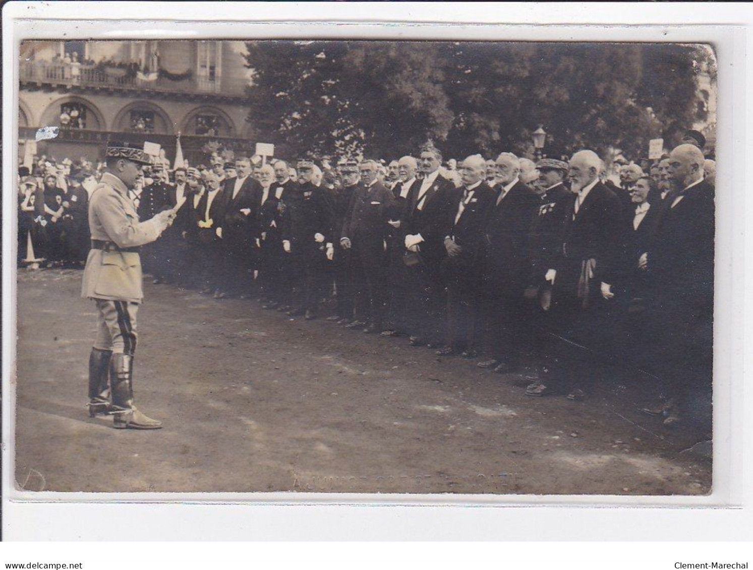 CAEN : Carte Photo De Commémorations (militaires) (photo Junior) - Très Bon état - Caen