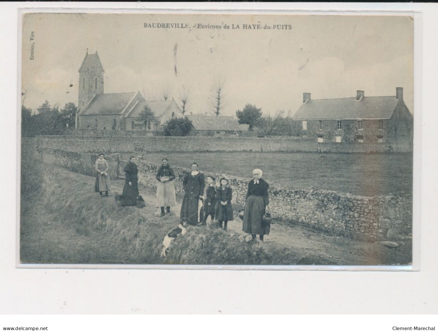 BAUDREVILLE - Environs De La Haye-du-Puits - Très Bon état - Andere & Zonder Classificatie