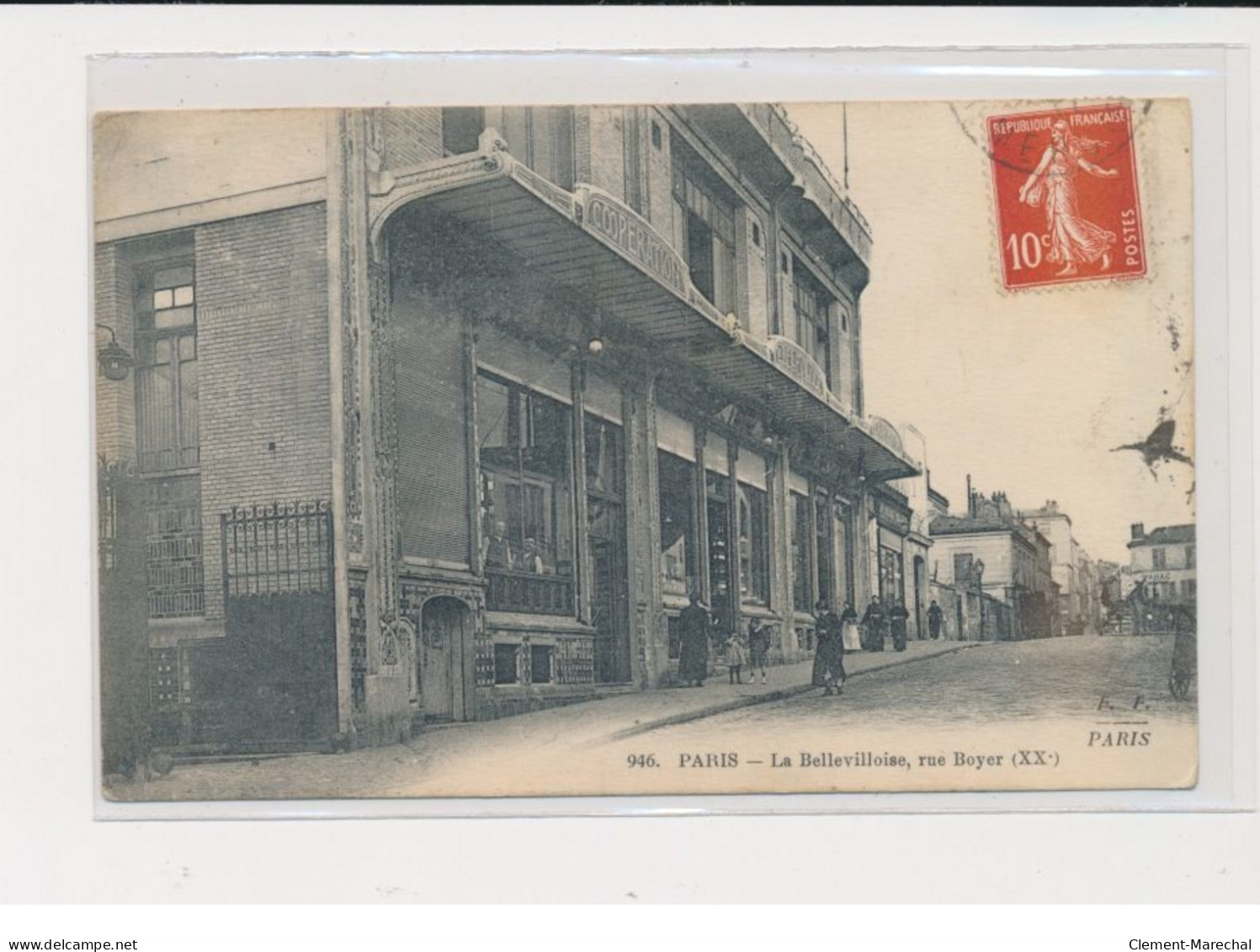 PARIS - La Bellevilloise, Rue Boyer - 75020 - état - Transporte Público