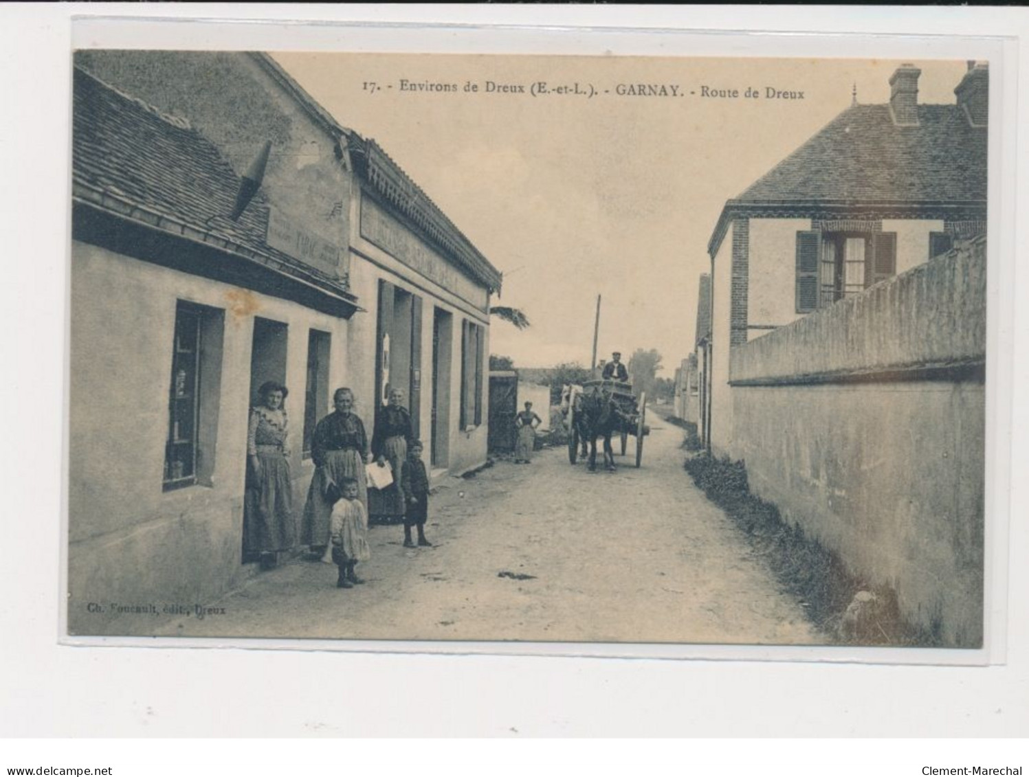 GARNAY - Environs De Dreux - Route De Dreux - Très Bon état - Autres & Non Classés