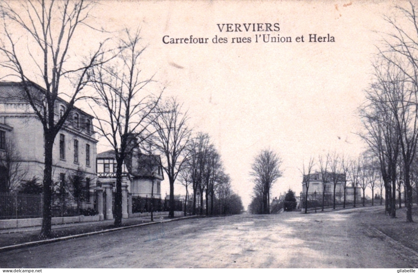 VERVIERS -  Carrefour Des Rues L'Union Et Herla - Verviers