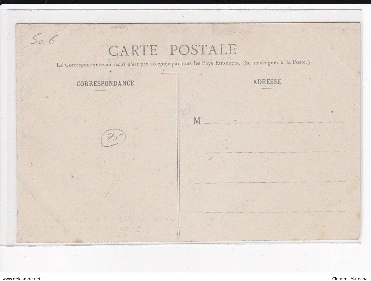 PARIS, Les Petits Métiers J.H, HAUSER : Une Rue De Paris à 4 Heures Le Matin, ça Porte Bonheur - Très Bon état - Petits Métiers à Paris