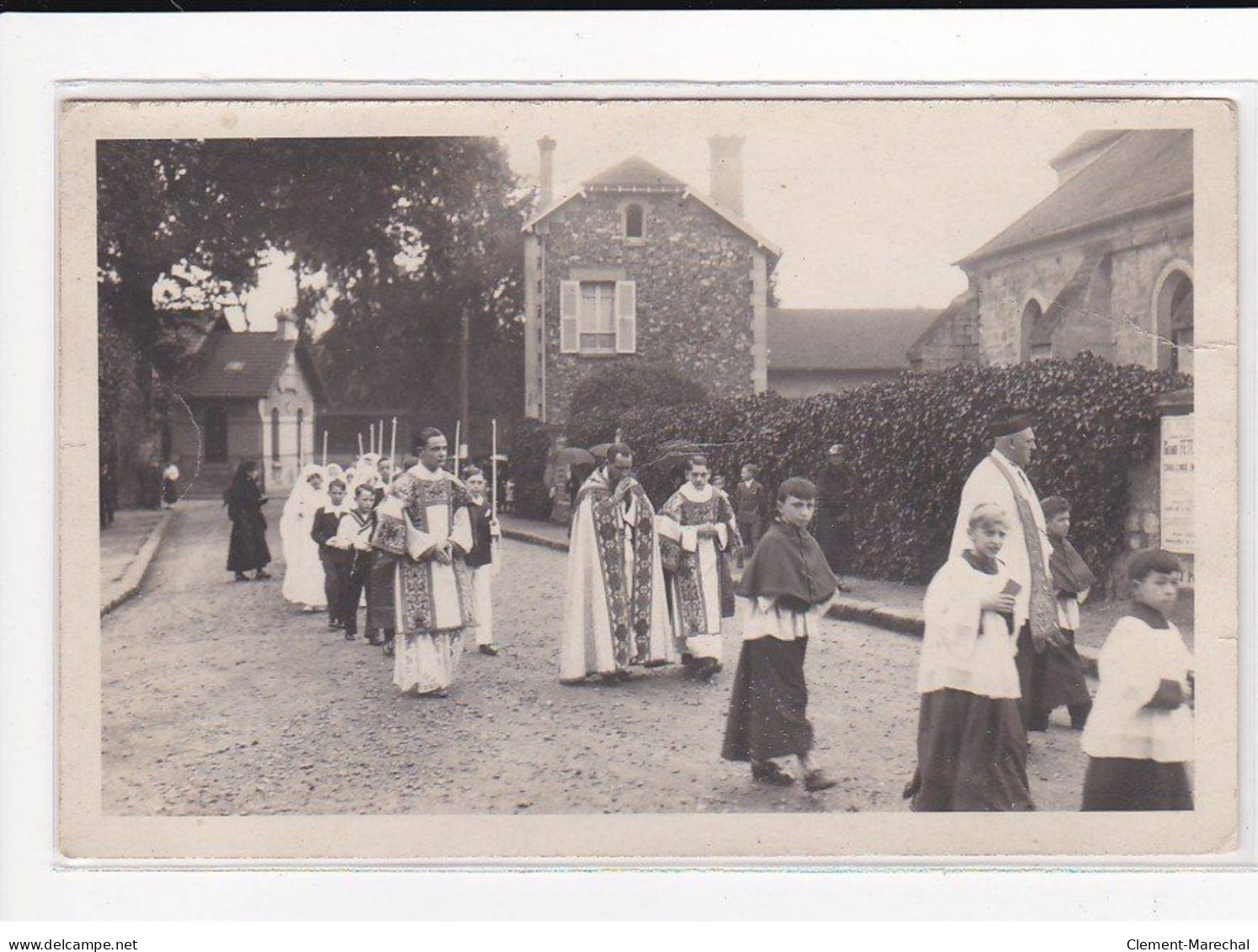 FAY LES ETANGS : Procession, Communion - état - Sonstige & Ohne Zuordnung