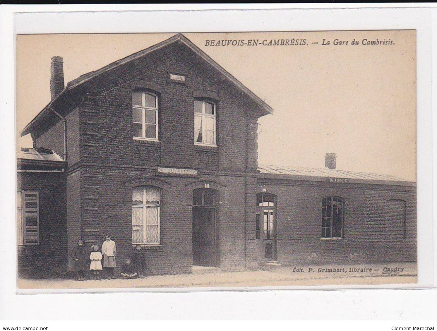 BEAUVOIS-en-CAMBRESIS : La Gare Du Cambresis - Très Bon état - Sonstige & Ohne Zuordnung