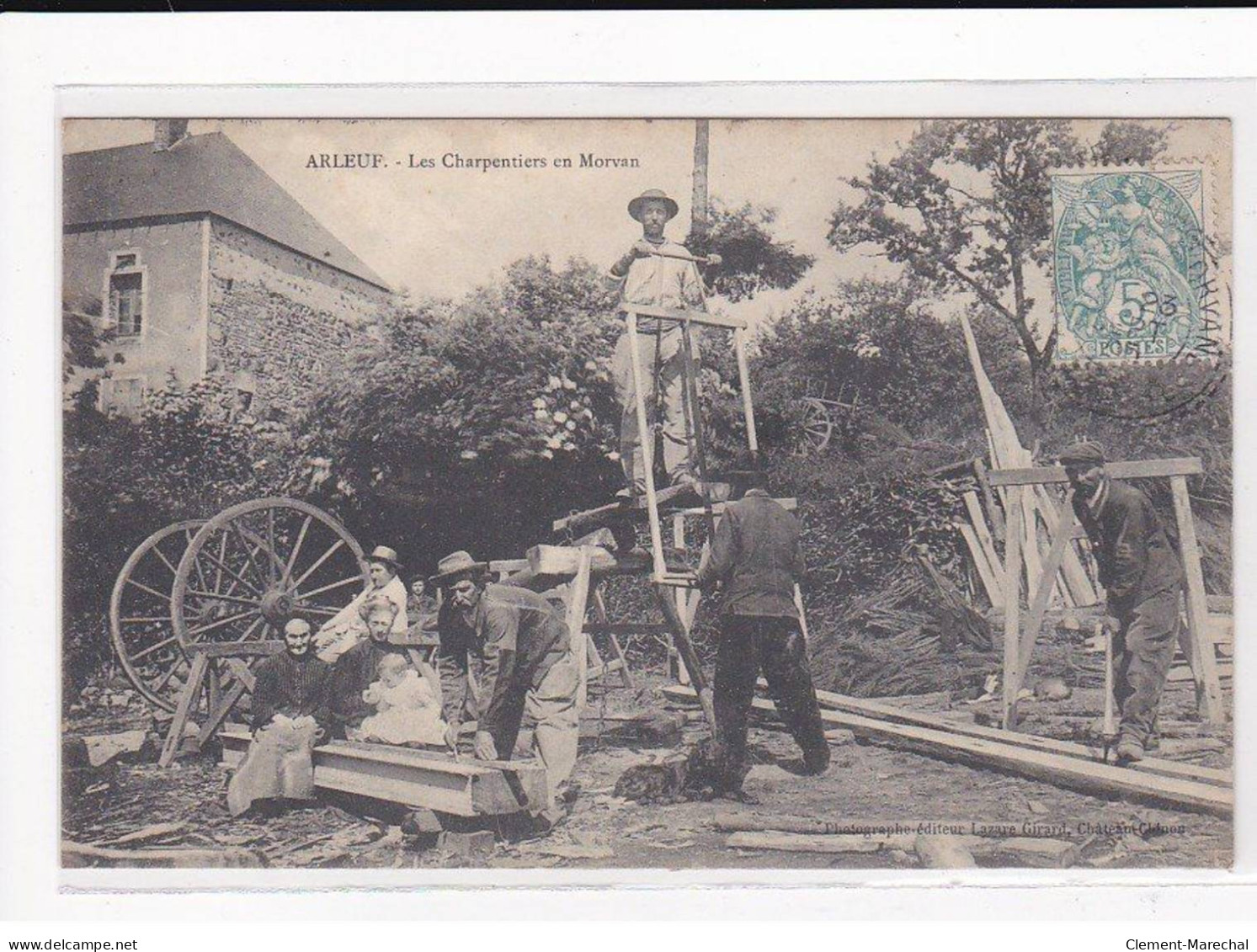 ARLEUF : Les Charpentiers En Morvan - état - Sonstige & Ohne Zuordnung