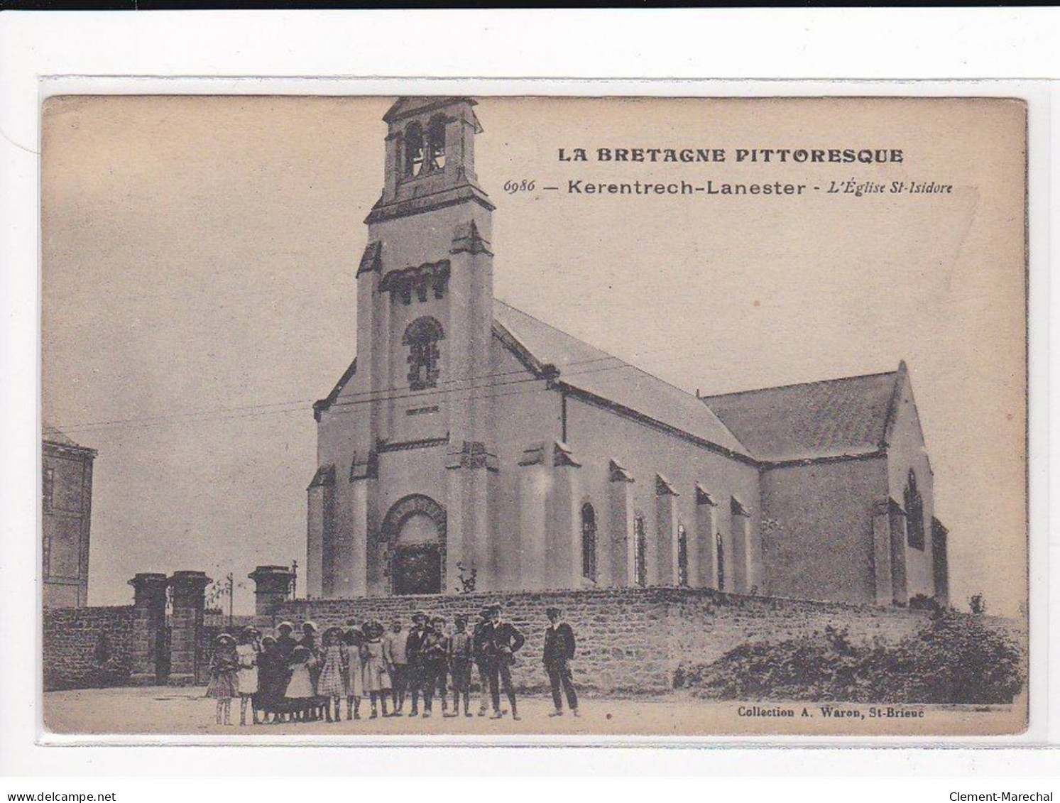 KERENTRECH-LANESTER : L'Eglise St-Isidore - Très Bon état - Autres & Non Classés