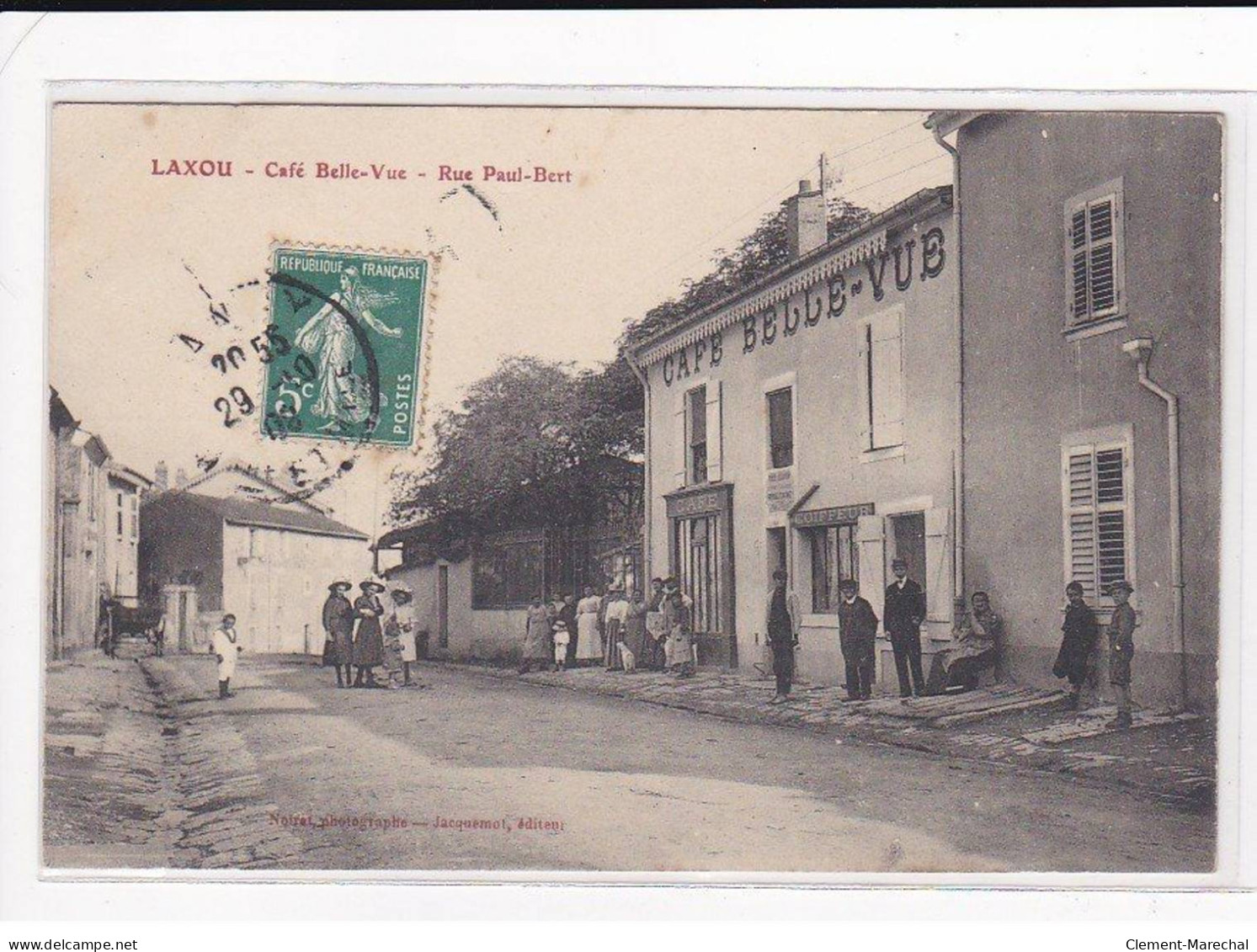 LAXOU : Café Belle-Vue, Rue Paul-Bert - état - Otros & Sin Clasificación