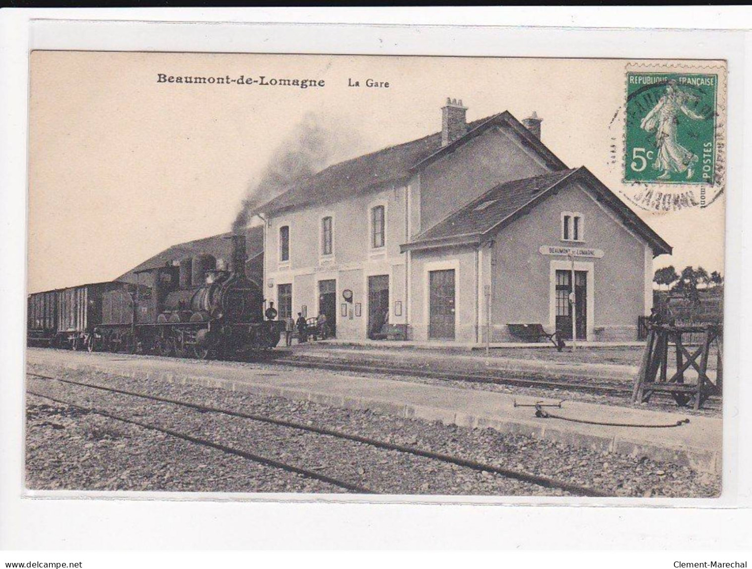 BEAUMONT-de-LOMAGNE : La Gare - Très Bon état - Otros & Sin Clasificación