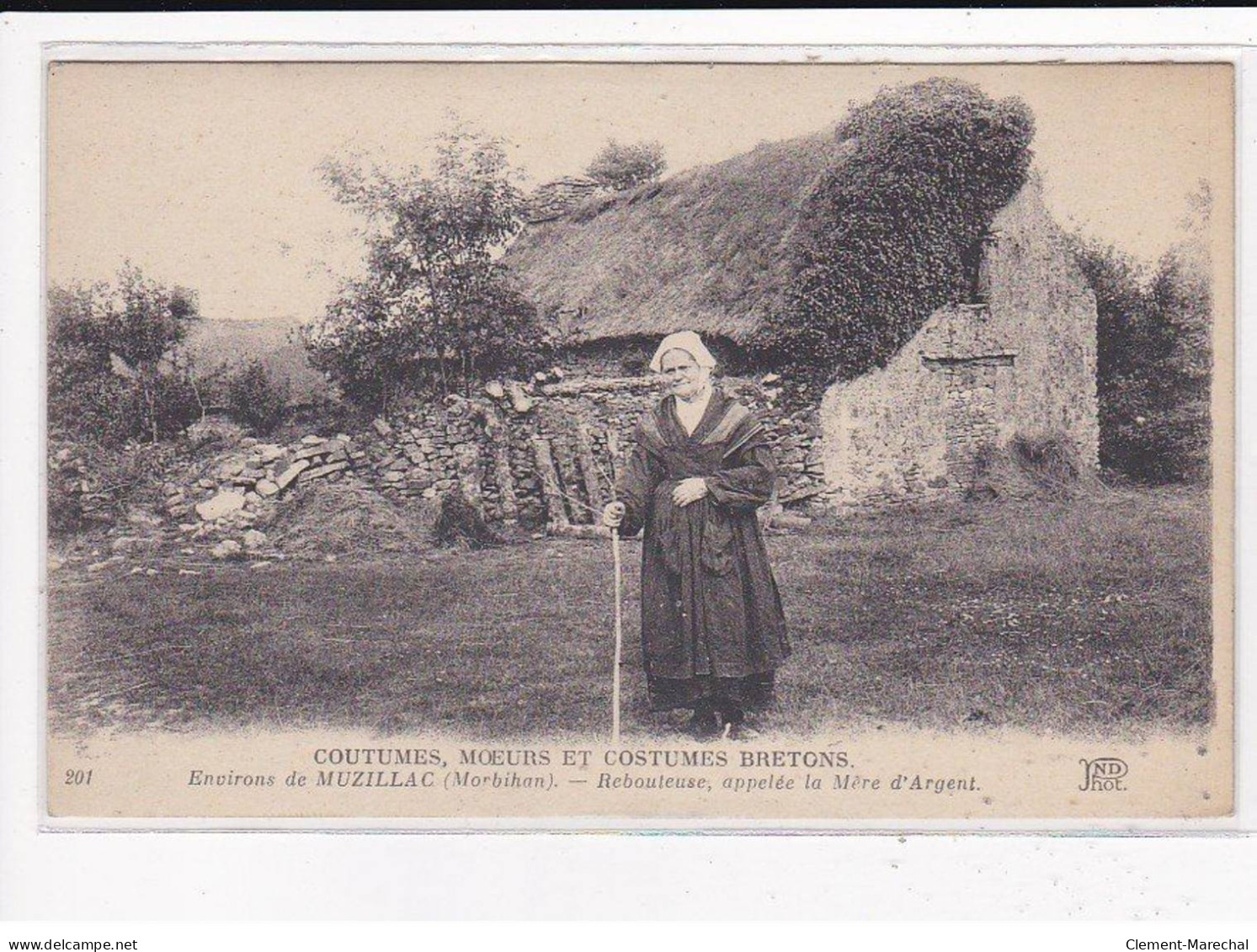 Environs De MUZILLAC : Rebouteuse, Appelée La Mère D'Argent, C.M.C.B - Très Bon état - Muzillac