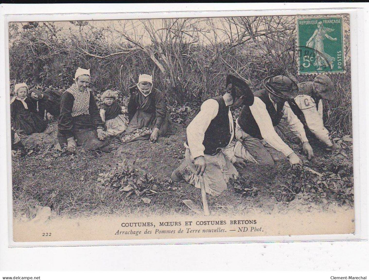 Arrachage Des Pommes De Terre Nouvelles, C.M.C.B - Très Bon état - Autres & Non Classés