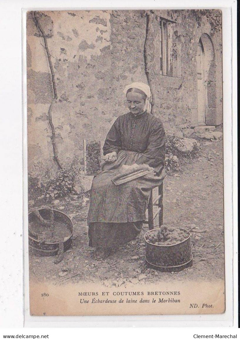 Une échardeuse De Laine Dans Le Morbihan, C.M.C.B - Très Bon état - Andere & Zonder Classificatie