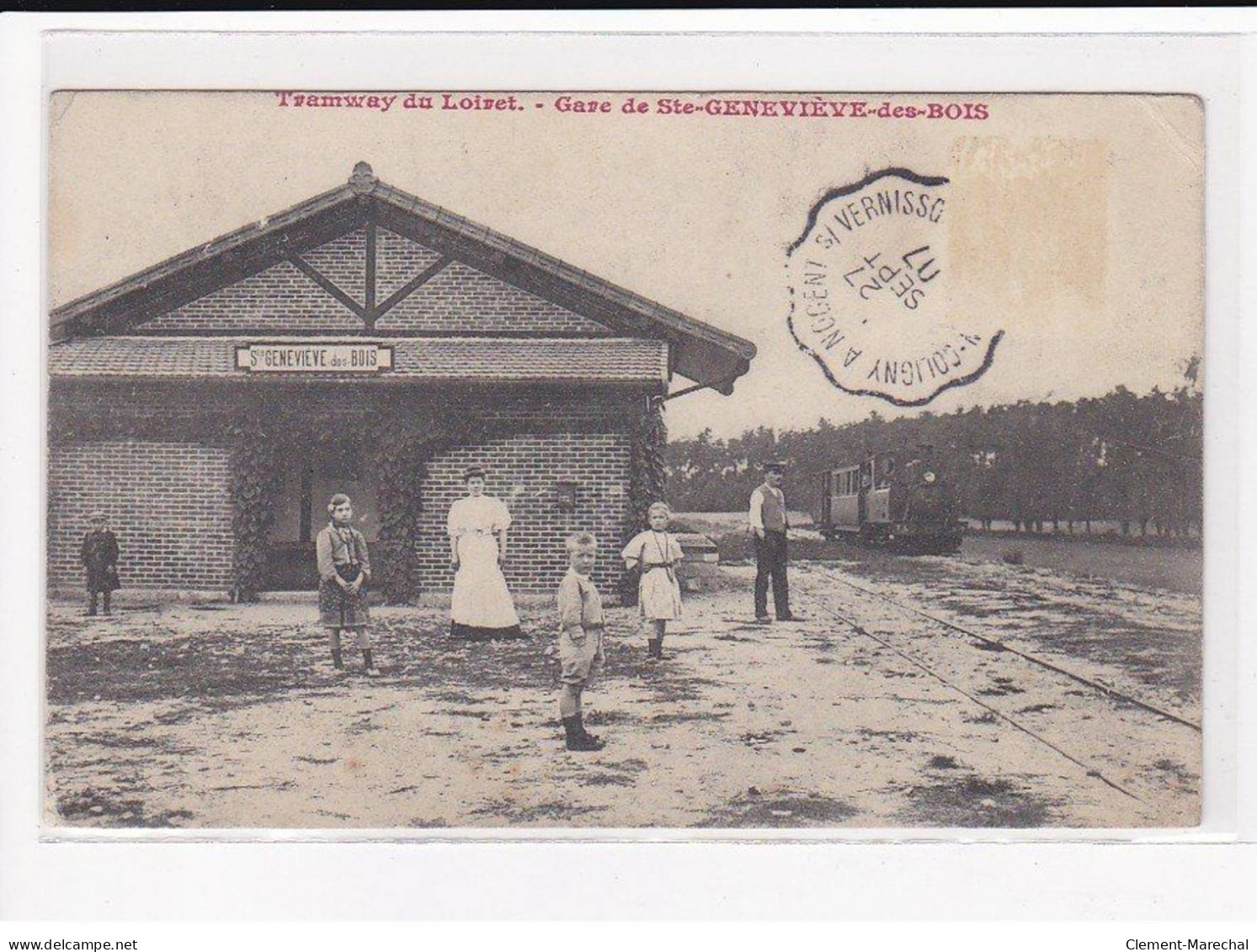 STE-GENEVIEVE-des-BOIS : La Gare Du Tramway - état - Other & Unclassified