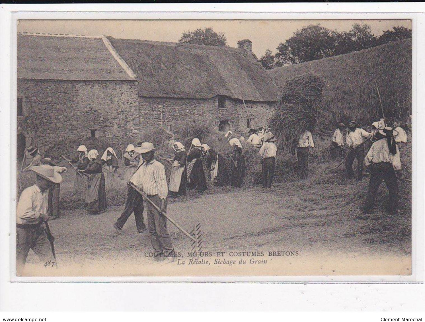 La Récolte, Séchage Du Grain, C.M.C.B - Très Bon état - Autres & Non Classés