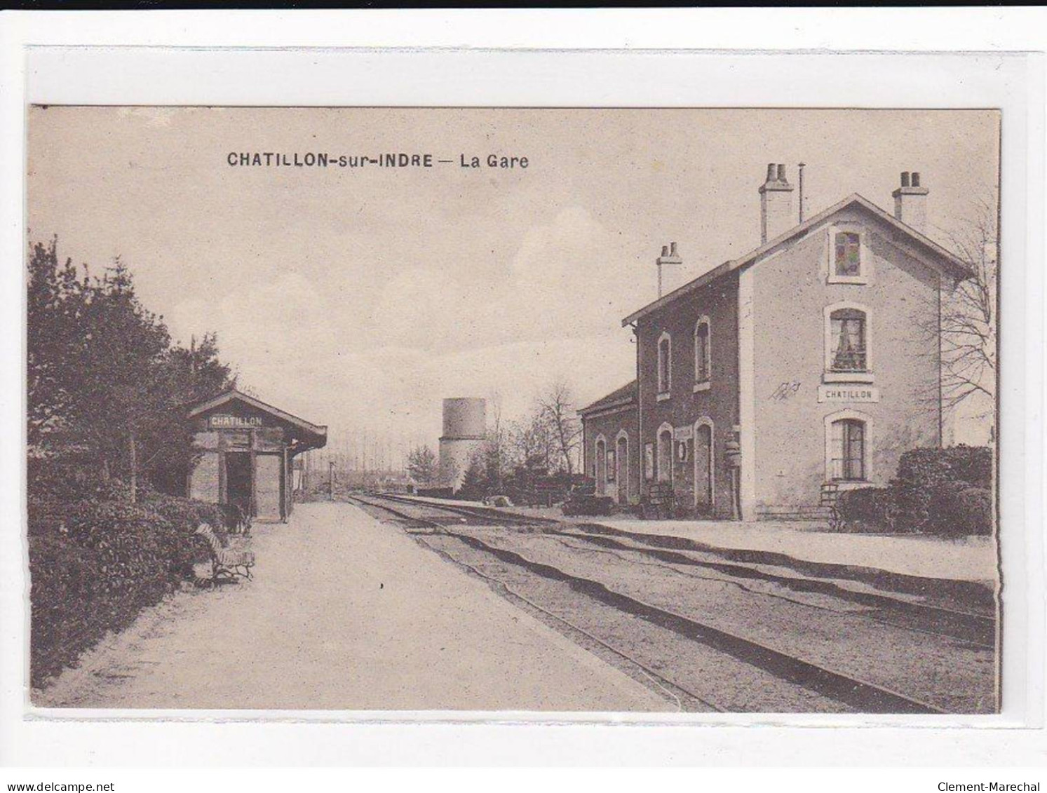 CHATILLON-sur-INDRE : La Gare - Très Bon état - Otros & Sin Clasificación