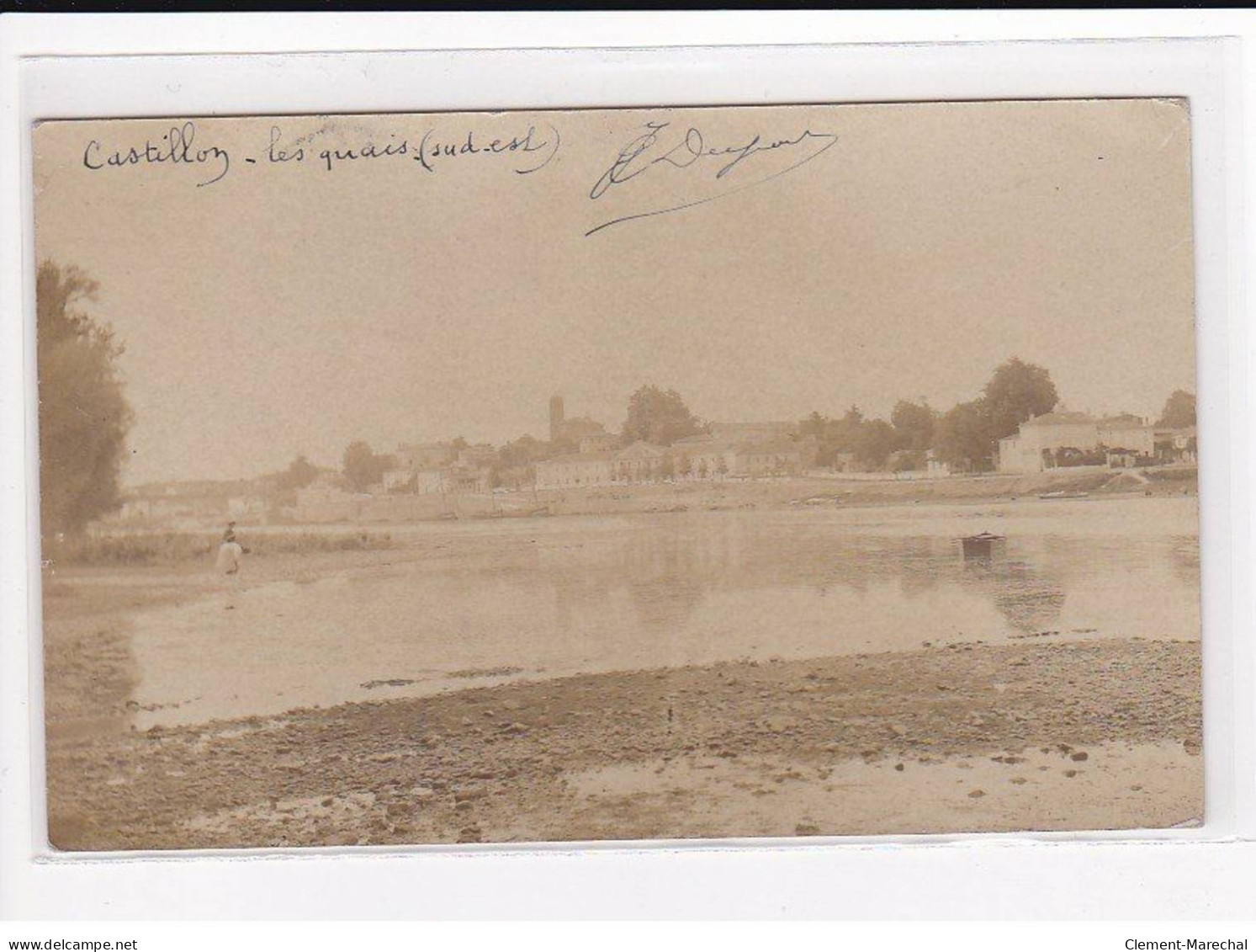 CASTILLON : Les Quais - Très Bon état - Sonstige & Ohne Zuordnung