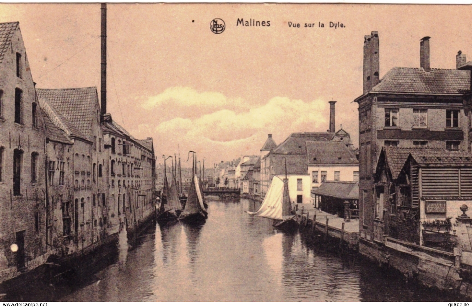 MALINES - MECHELEN - Vue Sur La Dyle  - Malines