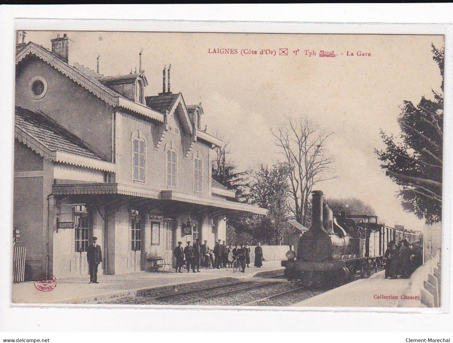 LAIGNES : La Gare - Très Bon état - Autres & Non Classés