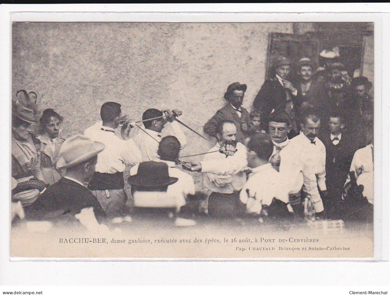 BRIANCON : Danse Gauloise, Exécutée Avec Des épées - Très Bon état - Briancon