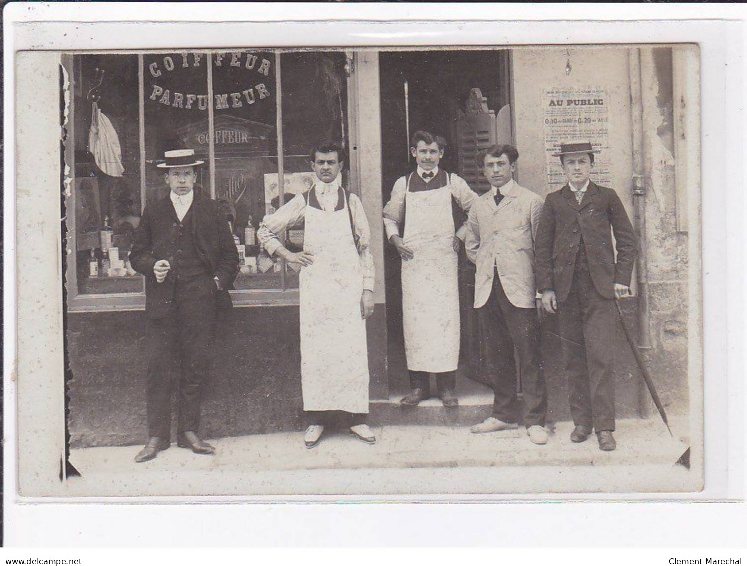 Carte Photo De Commerce : Coiffeur GUILLIER ? - Très Bon état - Shops