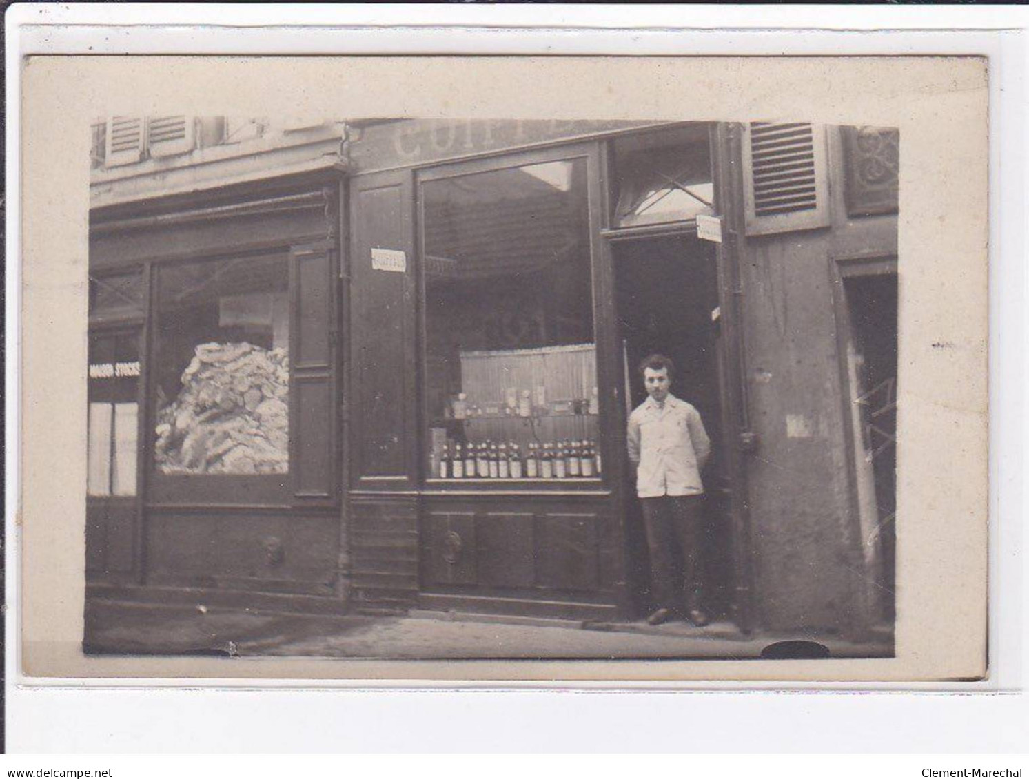 Carte Photo De Commerce : Coiffeur Maison STOCKS - Très Bon état - Winkels