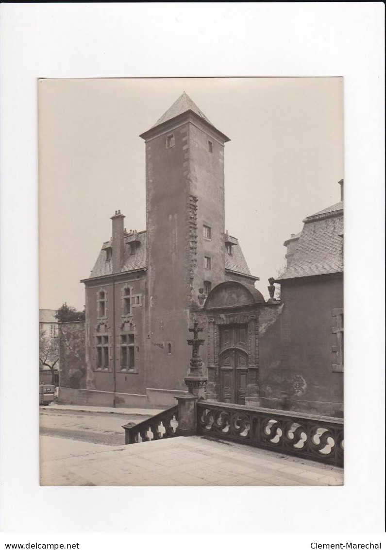 AVEYRON, Rodez, L'entrée De L'Evêché, Photo Auclair-Melot, Environ 23x17cm Années 1920-30 - Très Bon état - Orte