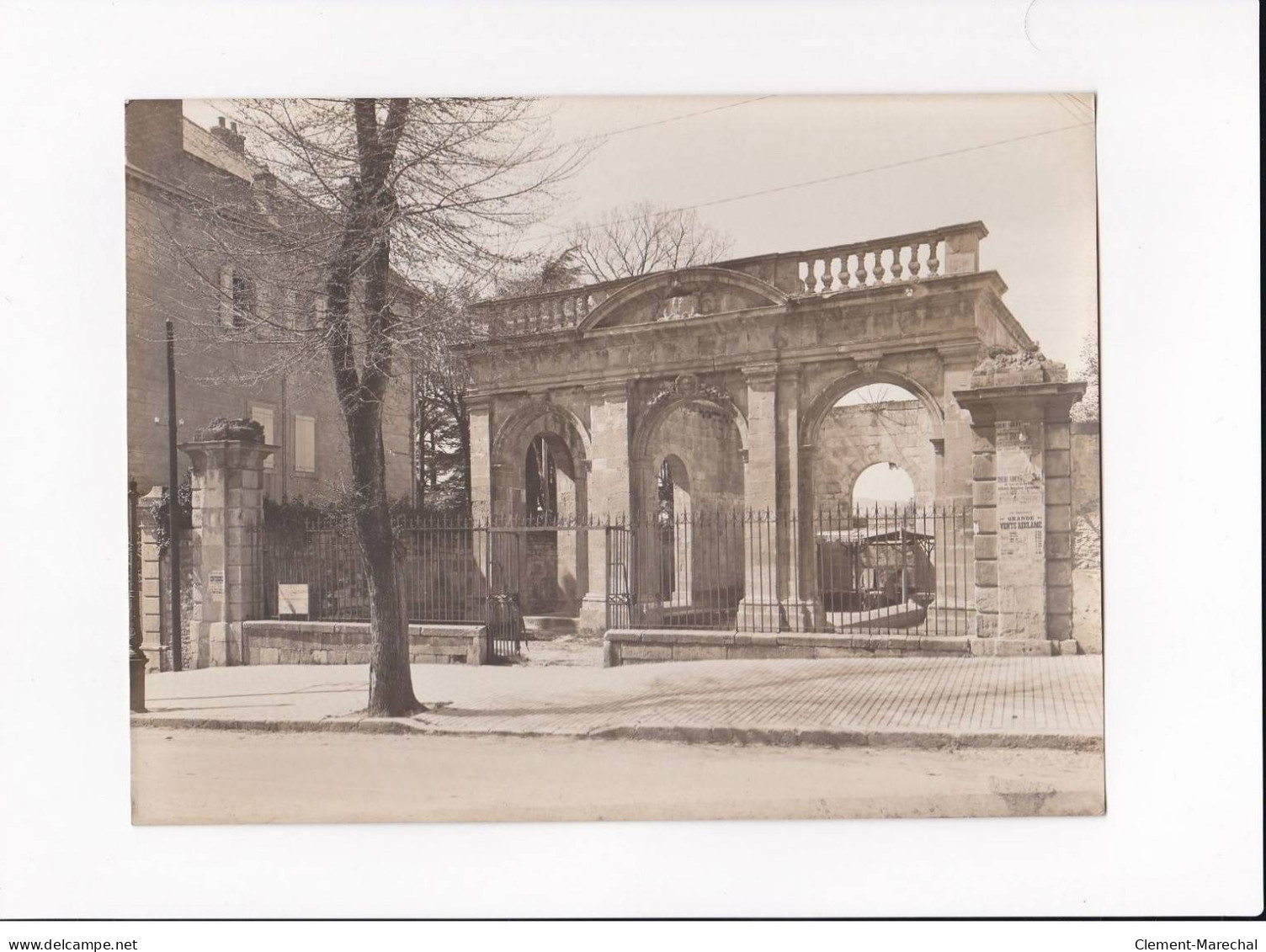 AVEYRON, Millau, Ancien Lavoir, Photo Auclair-Melot, Environ 23x17cm Années 1920-30 - Très Bon état - Orte