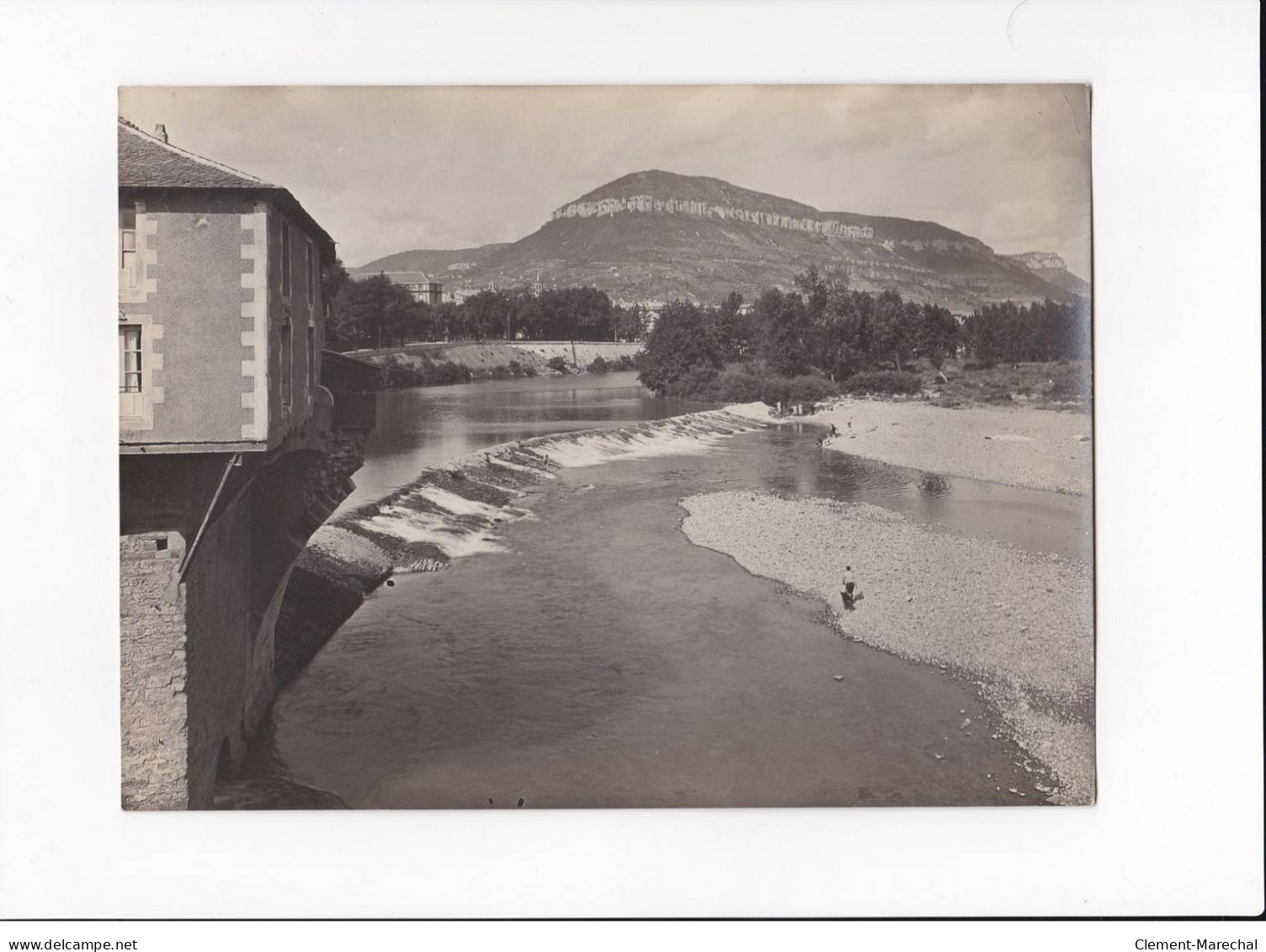 AVEYRON, Millau, Bords Du Tarn, Photo Auclair-Melot, Environ 23x17cm Années 1920-30 - Très Bon état - Orte