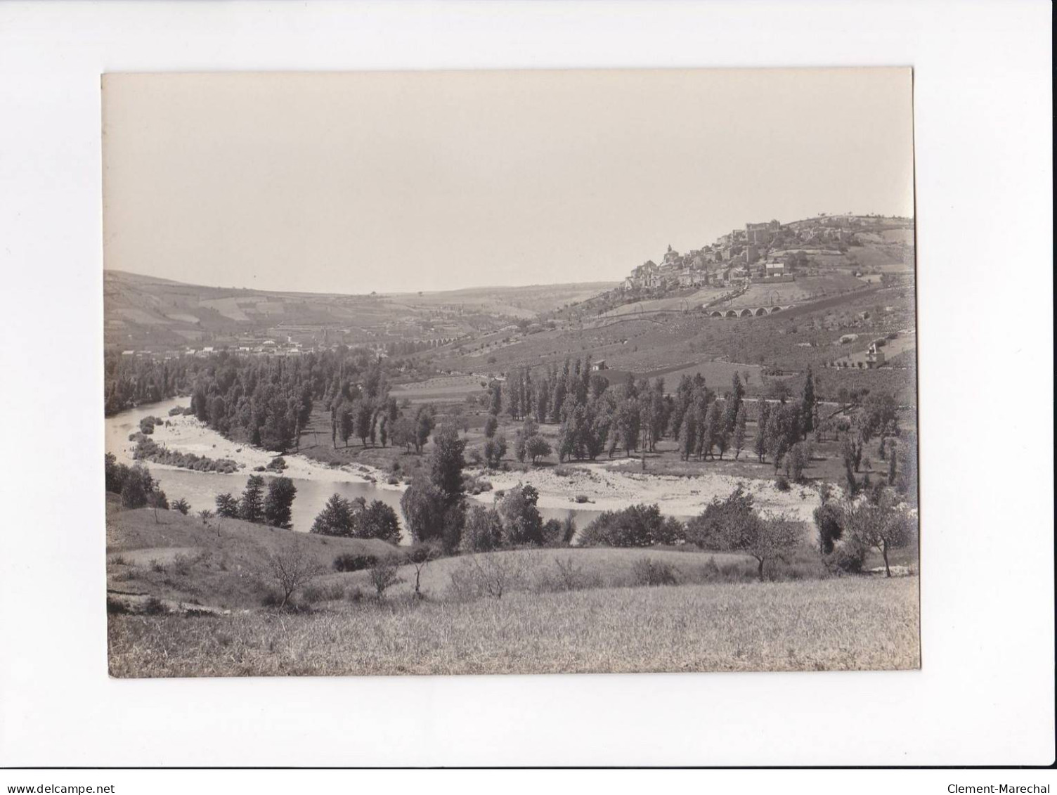 AVEYRON, Compeyre, Vue Générale, Photo Auclair-Melot, Environ 23x17cm Années 1920-30 - Très Bon état - Lugares