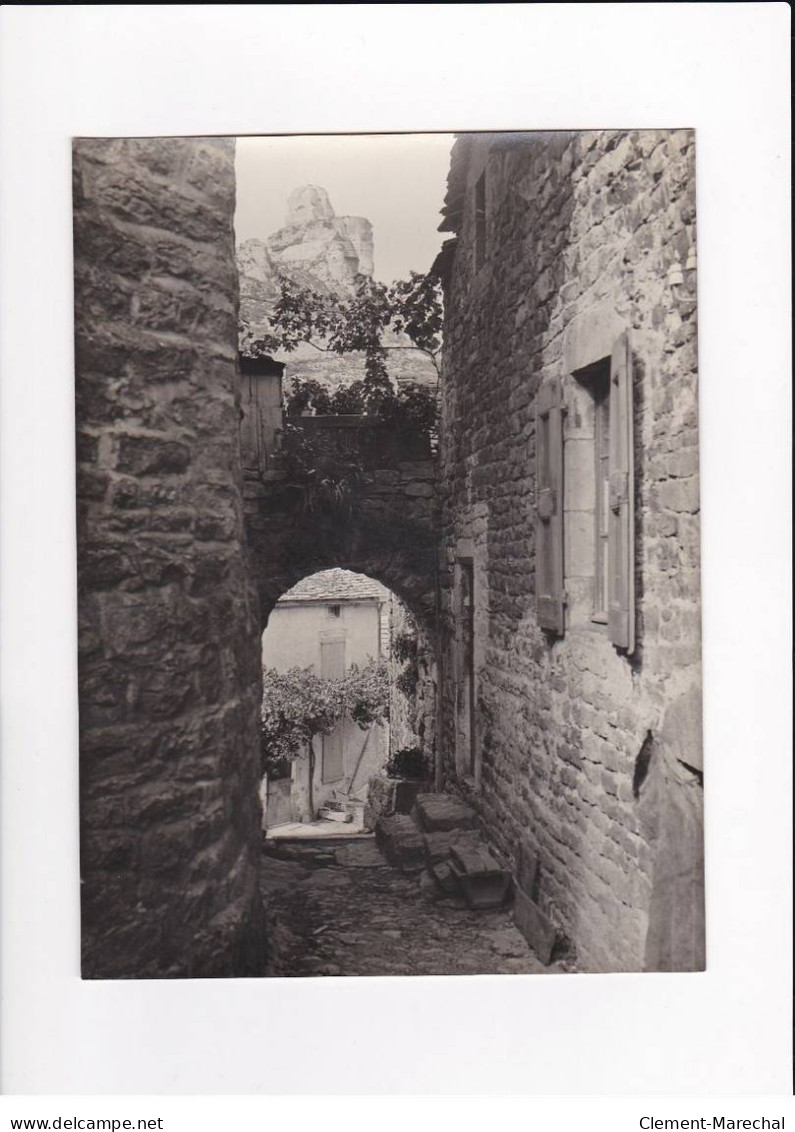 AVEYRON, Peyreleau, Un Vieux Coin, Photo Auclair-Melot, Environ 23x17cm Années 1920-30 - Très Bon état - Orte