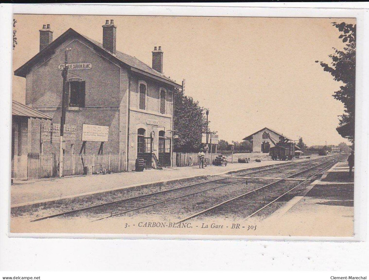 CARBON-BLANC : La Gare - Très Bon état - Sonstige & Ohne Zuordnung