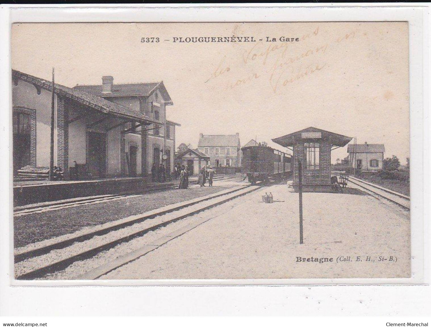 PLOUGUERNEVEL : La Gare - Très Bon état - Other & Unclassified