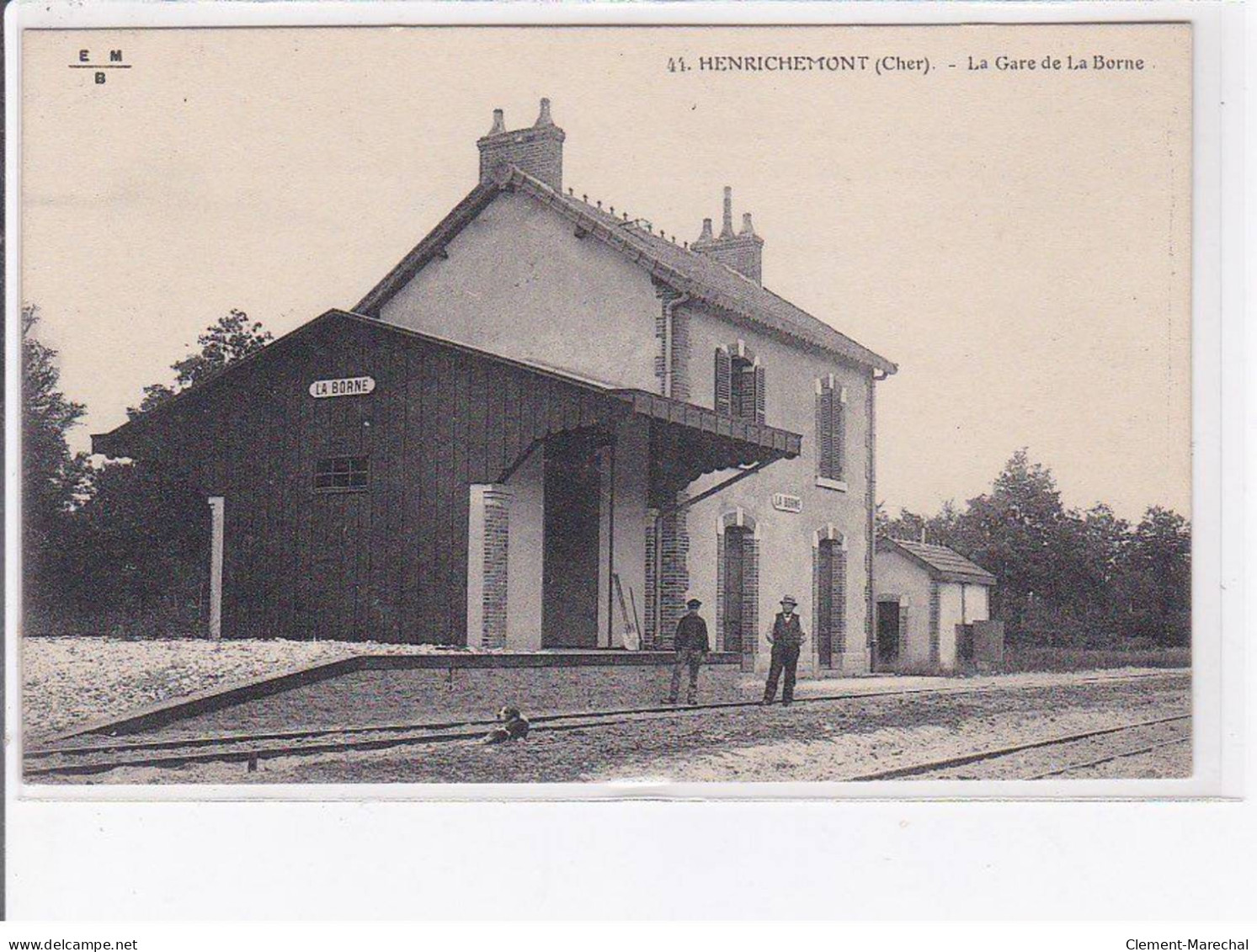 HENRICHEMONT - La Gare De La Borne - Très Bon état - Henrichemont