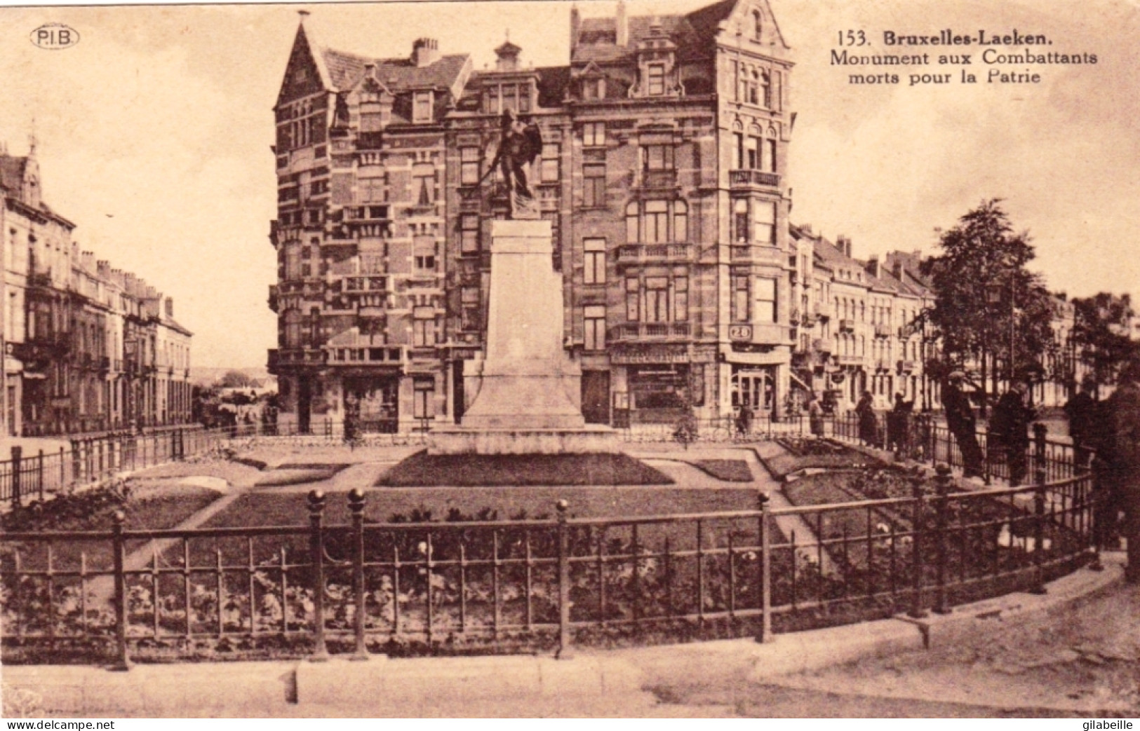 LAEKEN - BRUXELLES - Monument Aux Combattants Morts Pour La Patrie - Laeken