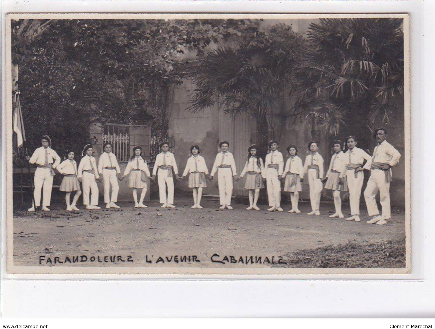 CABANNES - Carte - Photo - Farandoleurs - Très Bon état - Sonstige & Ohne Zuordnung