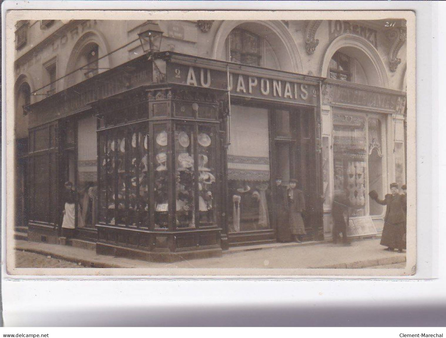 MARSEILLE - Carte - Photo - Hôtel Lorenzi - Rue De Rome - Magasin De Mode - Très Bon état - Unclassified