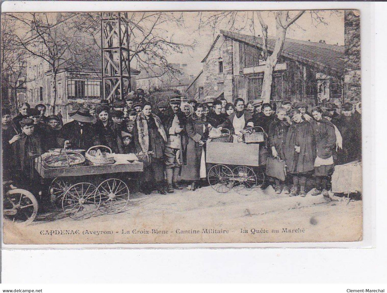 CAPDENAC - La Croix Bleue - Cantine Militaire - état - Andere & Zonder Classificatie