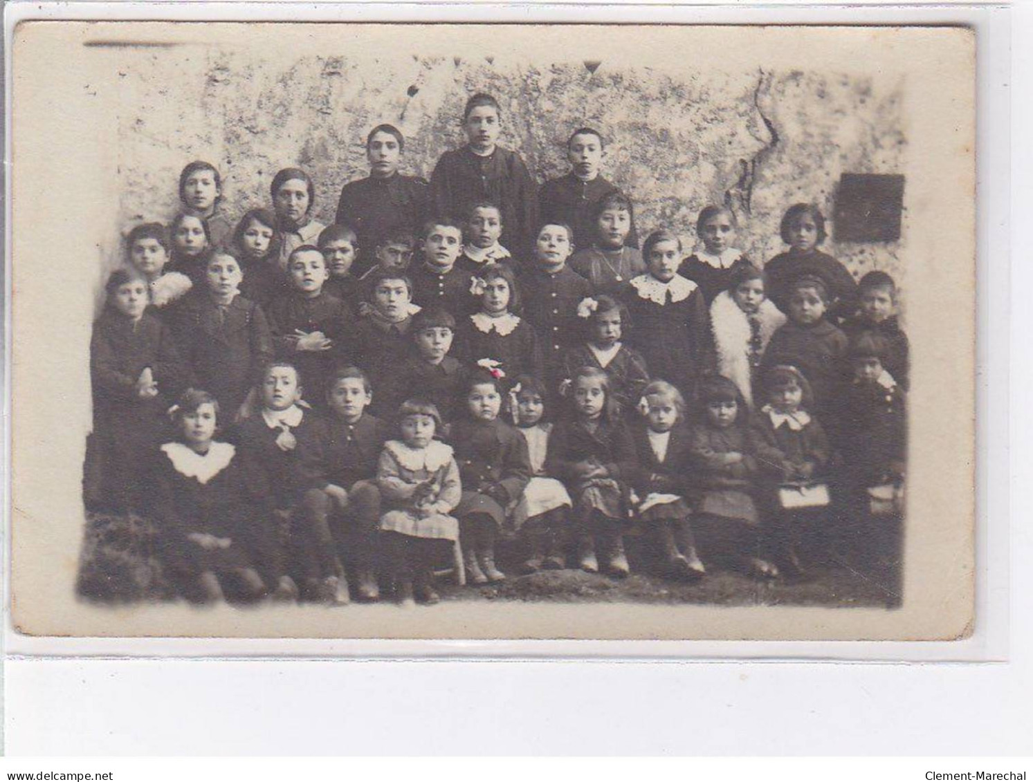 CASTELNAUDARY - Carte - Photo - Groupe D'enfants - Ecole - Très Bon état - Castelnaudary