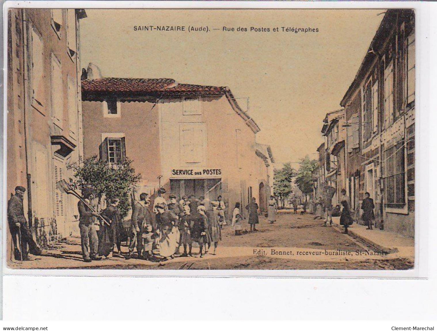 SAINT-NAZAIRE - Rue Des Postes Et Télégraphes - Très Bon état - Altri & Non Classificati