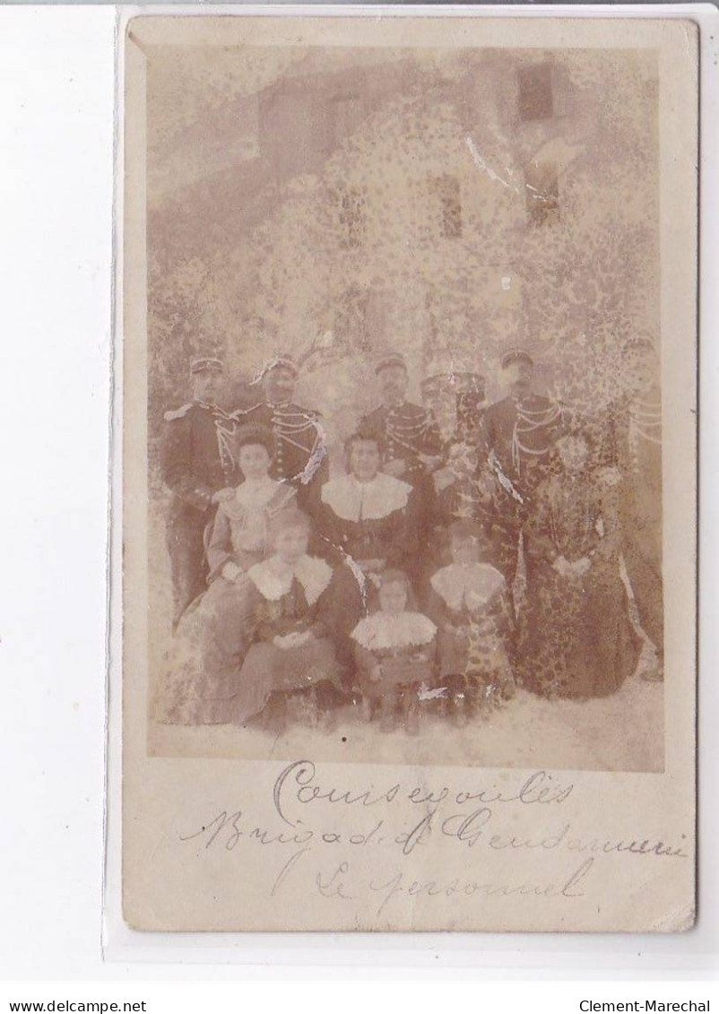 COURSEGOULES - Gendarmerie - Photo - état - Autres & Non Classés