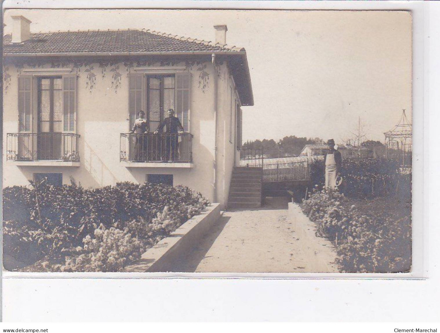 ANTIBES - Carte-photo D'une Villa - Très Bon état - Andere & Zonder Classificatie