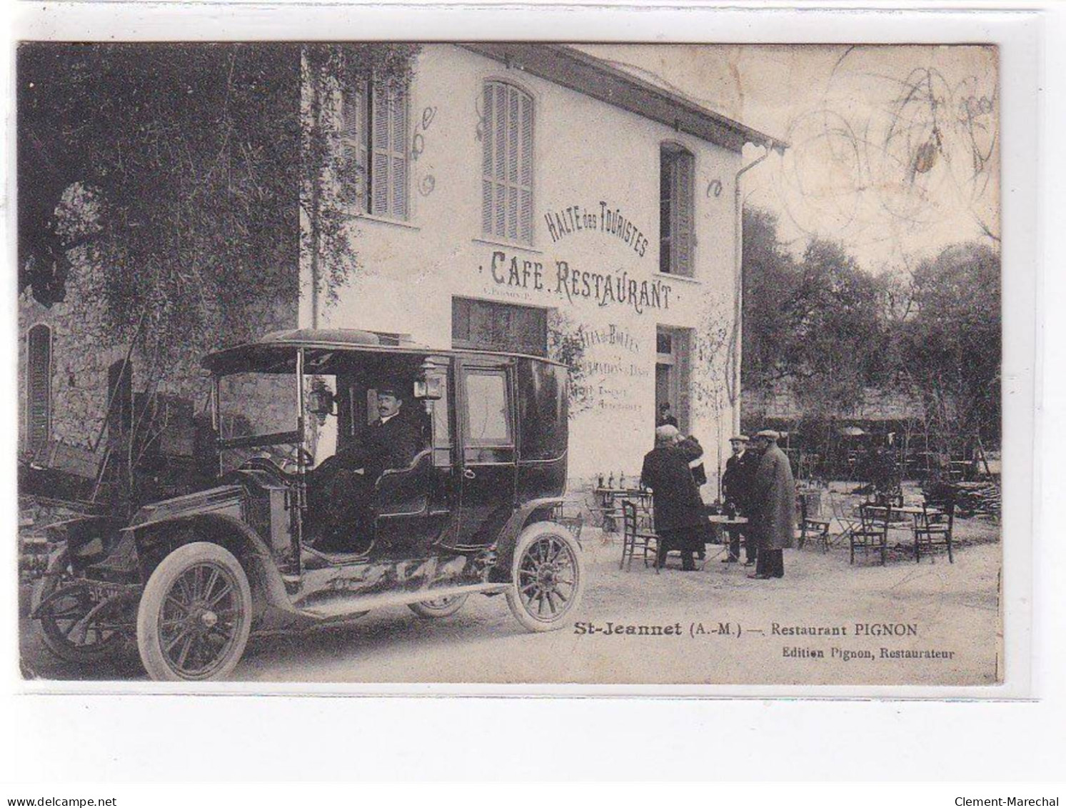 ST JEANNET - Restaurant Pignon - état - Autres & Non Classés