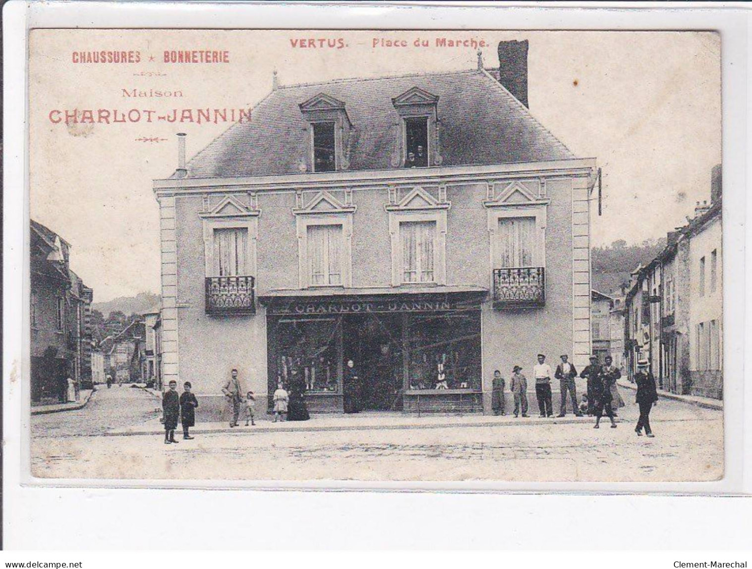 VERTUS - Place Du Marché - Maison Charlot-Jannin - Très Bon état - Vertus