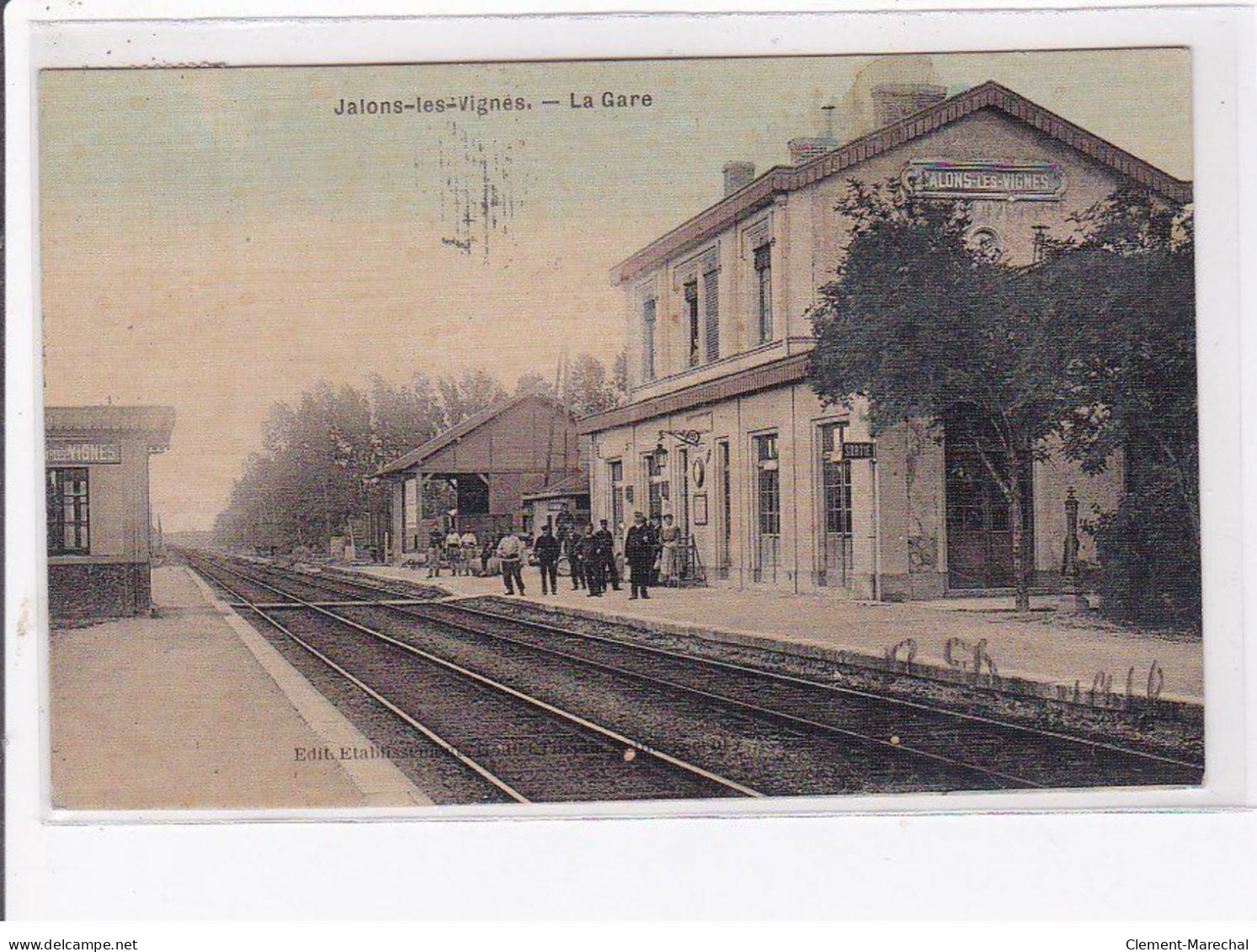 JALONS-LES-VIGNES - La Gare - Très Bon état - Altri & Non Classificati