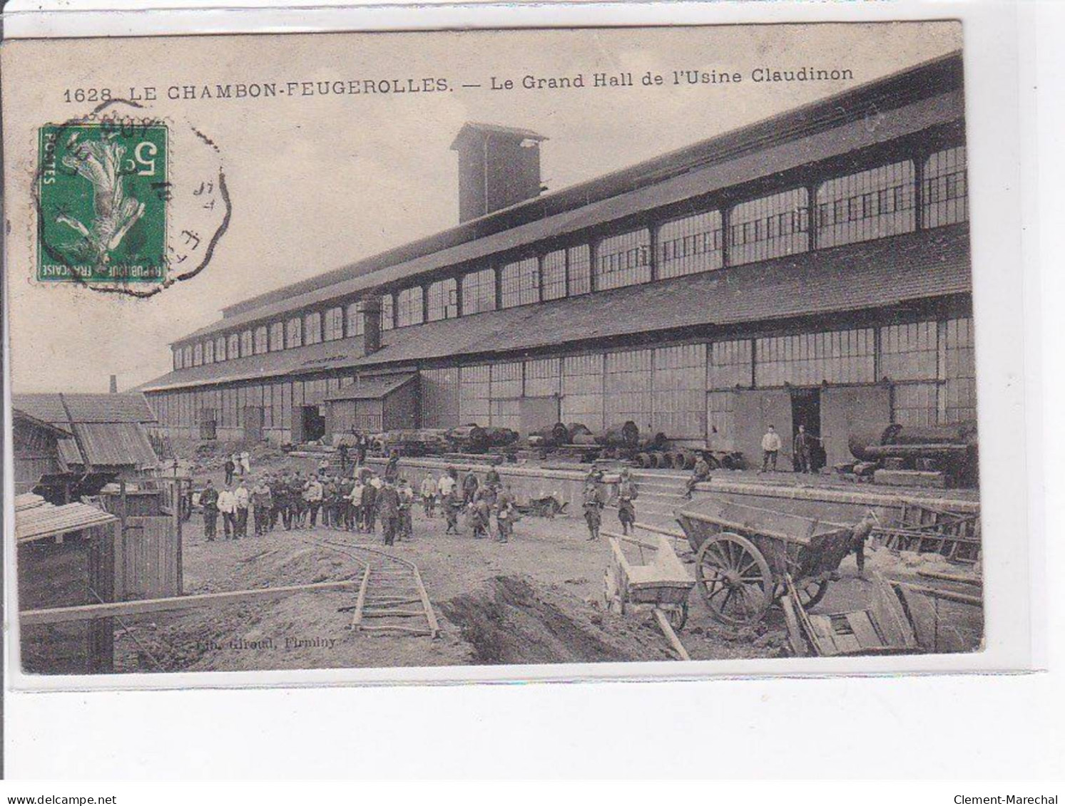 LE CHAMBON FEUGEROLLES - Le Grand Hall De L'usine Claudinon - Très Bon état - Le Chambon Feugerolles