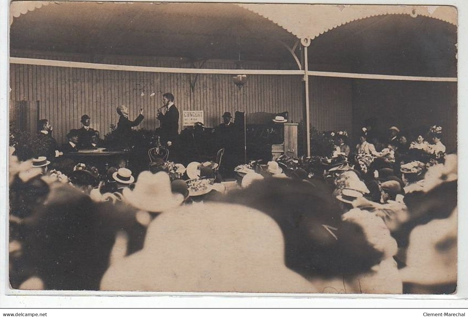 REIMS : Carte Photo D'un Concert Vers 1910 - Très Bon état - Reims