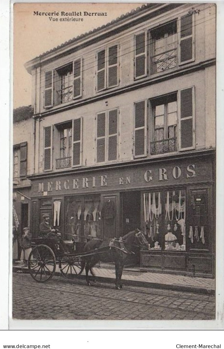 ANGOULEME : Mercerie Roullet Derruaz - Très Bon état (un Coin Légèrement Plié) - Angouleme