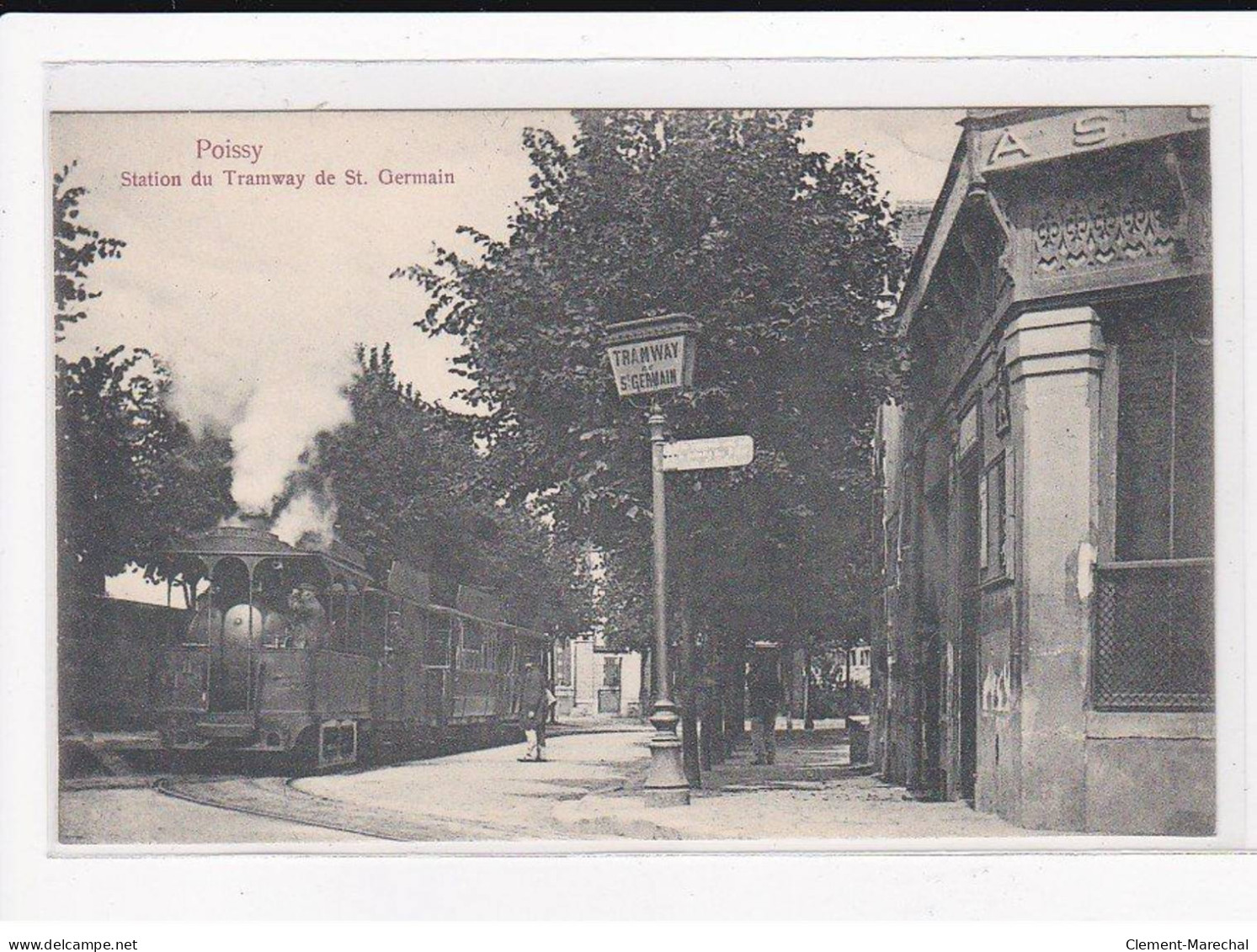 POISSY : Station Du Tramway De St-Germain - état - Poissy