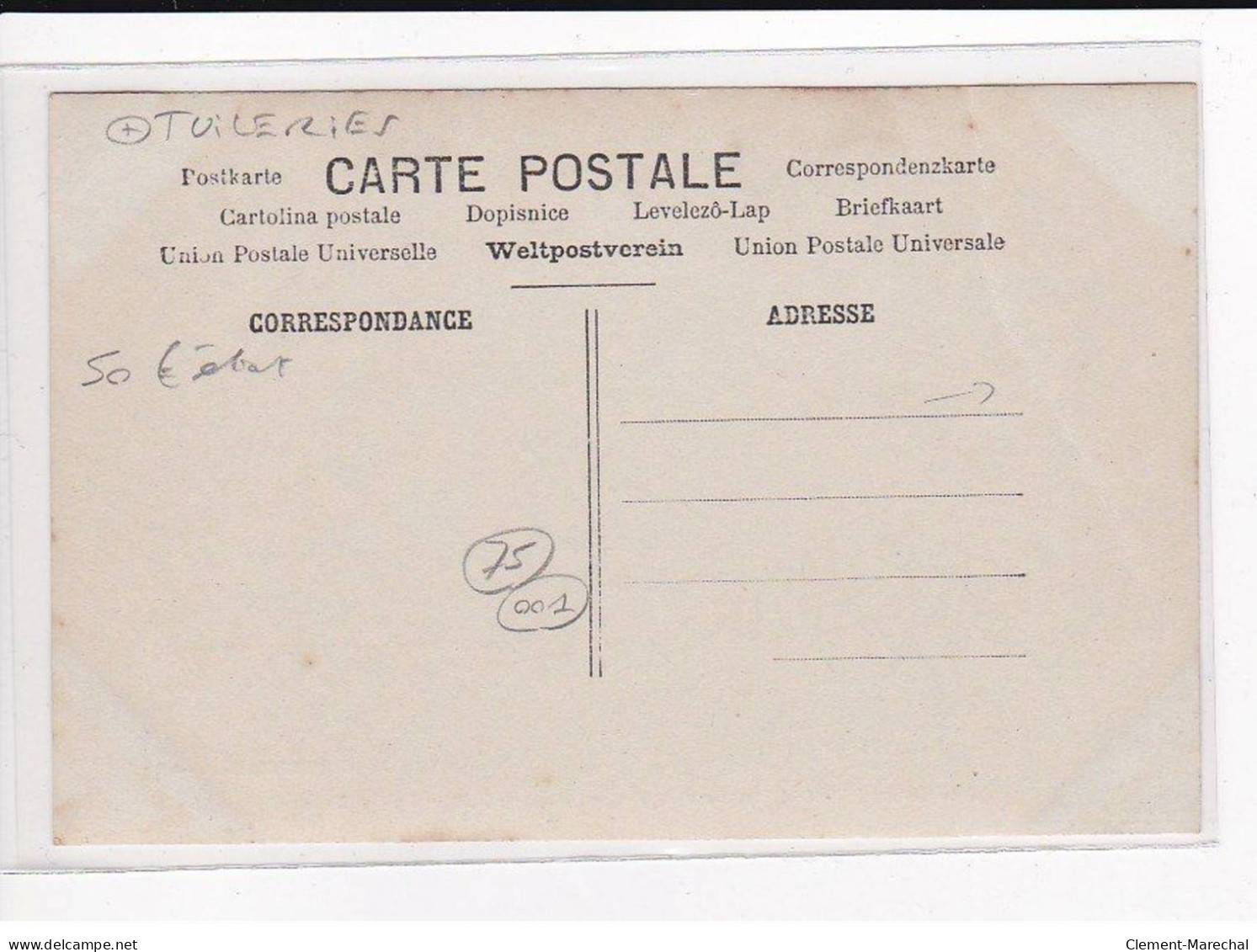 PARIS 1er Arrondissement : Grand Prix De L'Aéro-club De France, Octobre 1908, Le Gonflement Aux Tuileries - état - District 01
