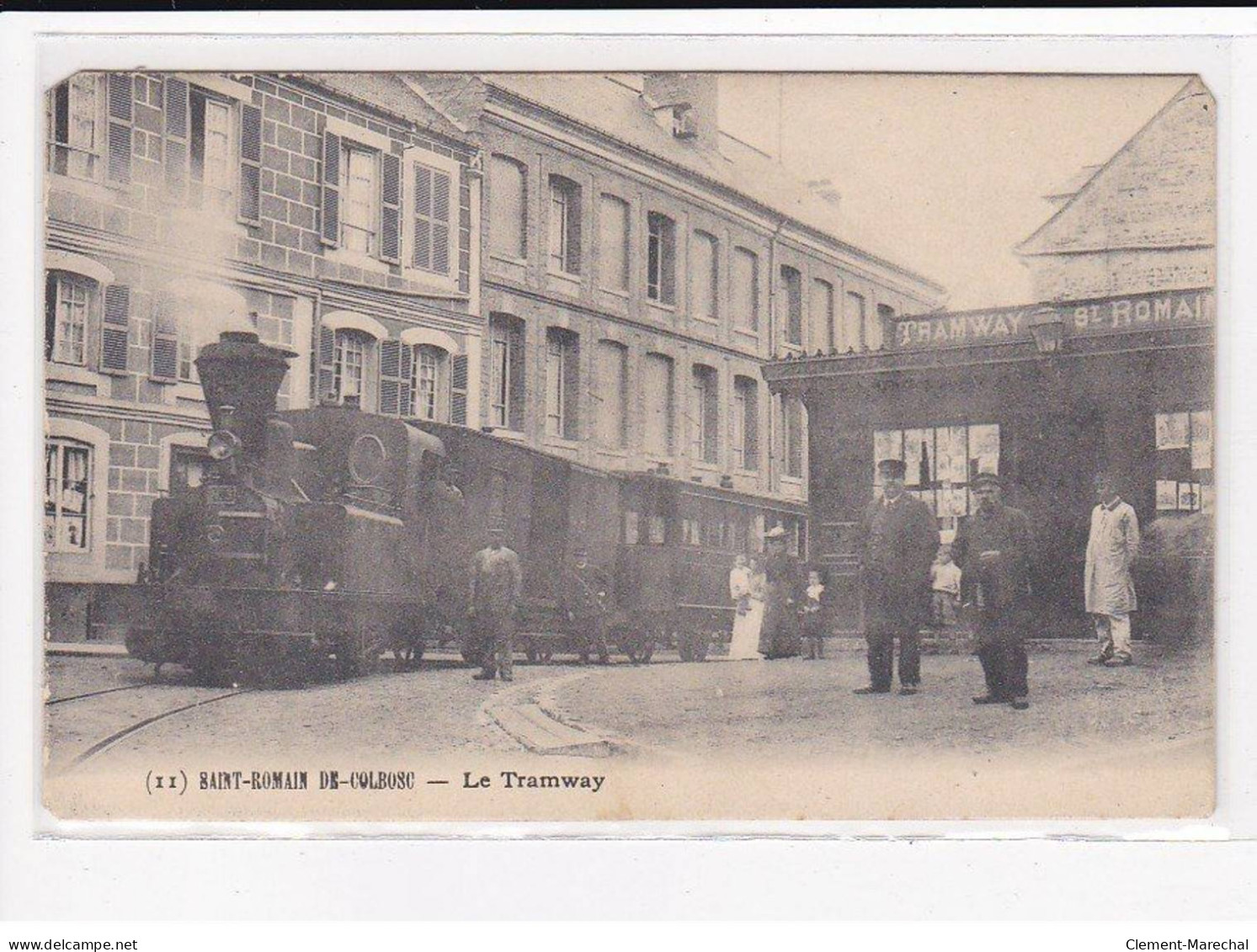 SAINT-ROMAIN De COLBOSC : Le Tramway - état - Saint Romain De Colbosc